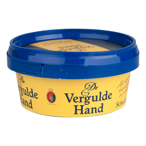 Foto van De Vergulde Hand Scheerzeep op witte achtergrond