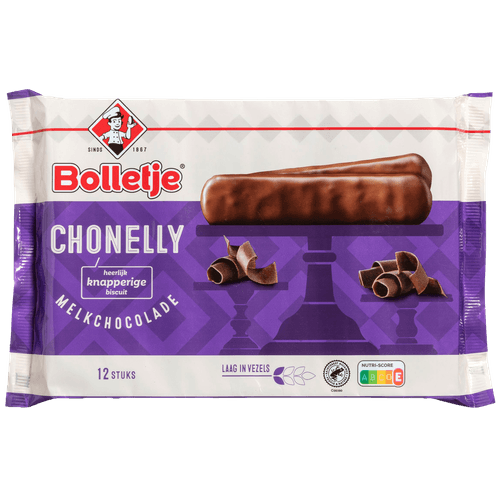 Foto van Bolletje Chonelly 12 stuks op witte achtergrond