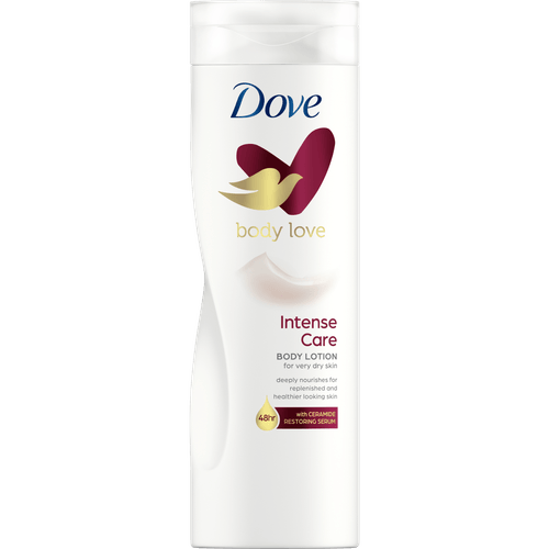 Foto van Dove Body lotion intensive op witte achtergrond