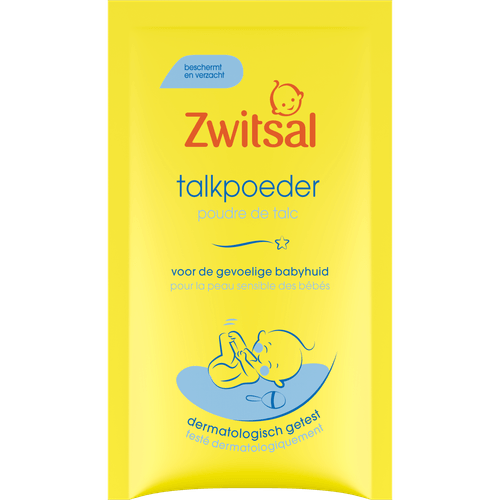 Foto van Zwitsal Talkpoeder navulling op witte achtergrond