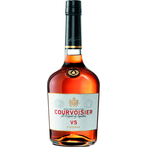 Foto van Courvoisier Cognac v.s. op witte achtergrond