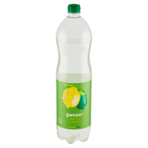 Foto van G'woon Lemon lime op witte achtergrond