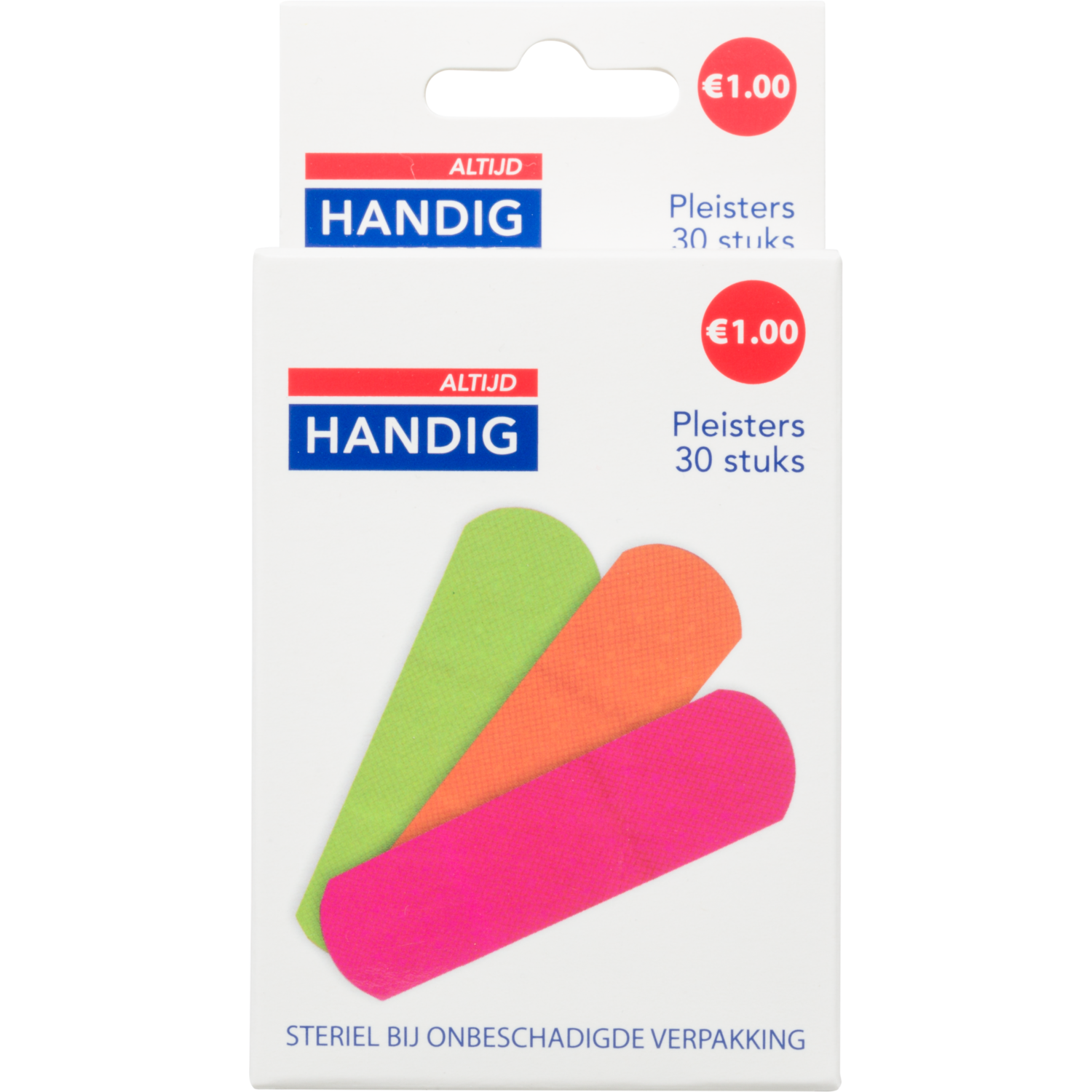 Altijd handig Pleister 25st 3 assorti* pl100