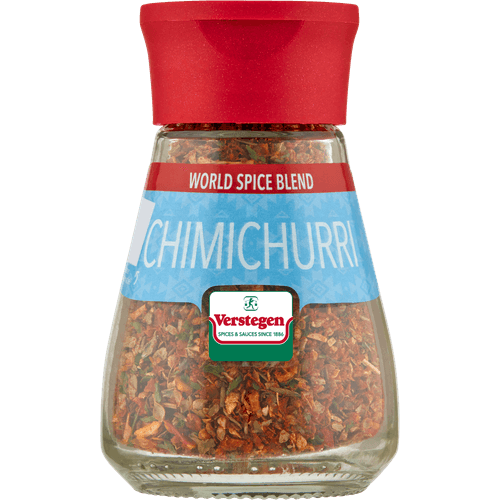 Foto van Verstegen Strooier wereldmixen chimichurrie op witte achtergrond
