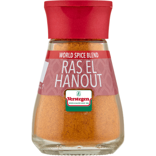 Foto van Verstegen Strooier wereldmixen ras el hanout op witte achtergrond