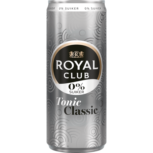 Foto van Royal Club Tonic 0% op witte achtergrond