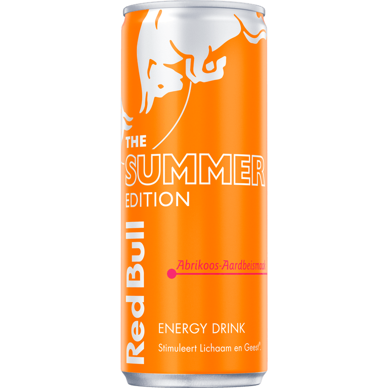 Red Bull Energy drink apricot strawberry