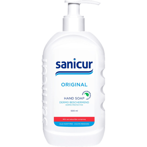 Foto van Sanicur Handsoap original op witte achtergrond