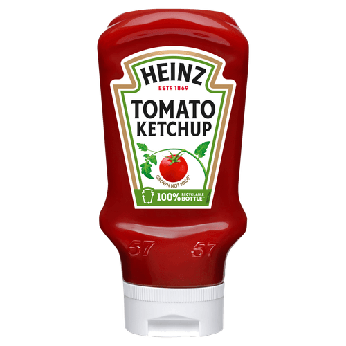 Foto van Heinz Tomatenketchup op witte achtergrond