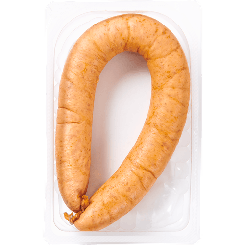 Foto van DekaVers Rookworst fijn op witte achtergrond