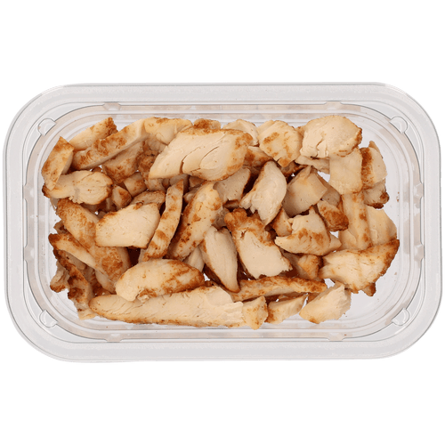 Foto van DekaVers Scharrel kipreepjes gegaard naturel op witte achtergrond