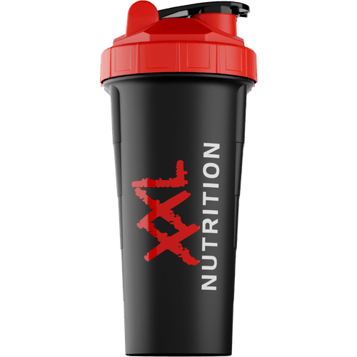 Foto van XXL Nutrition Shaker black op witte achtergrond