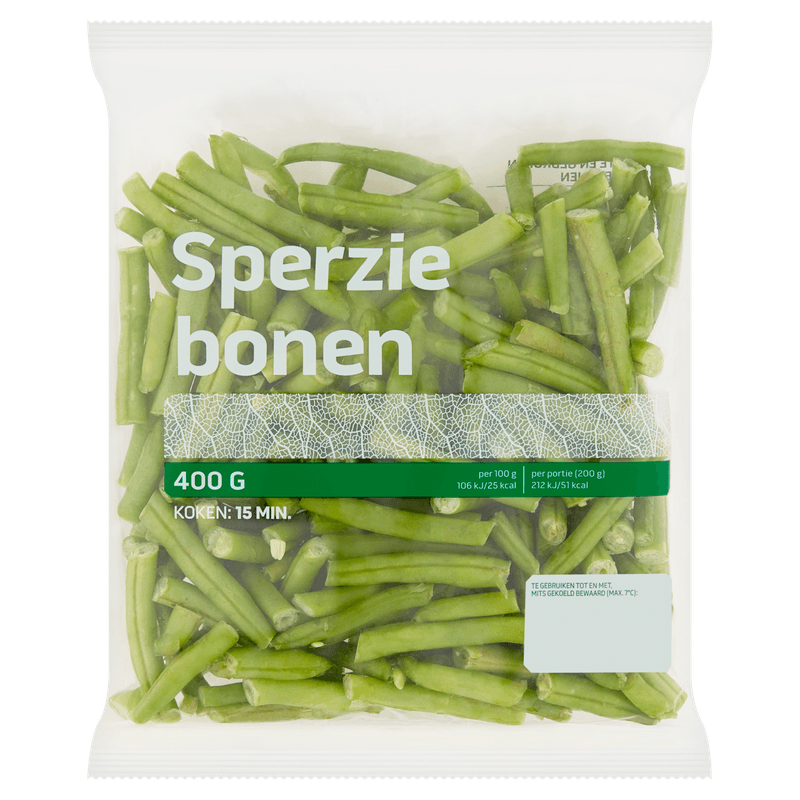 Sperziebonen voordeel