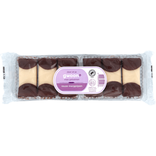 Foto van G'woon Reuze mergpijpen op witte achtergrond