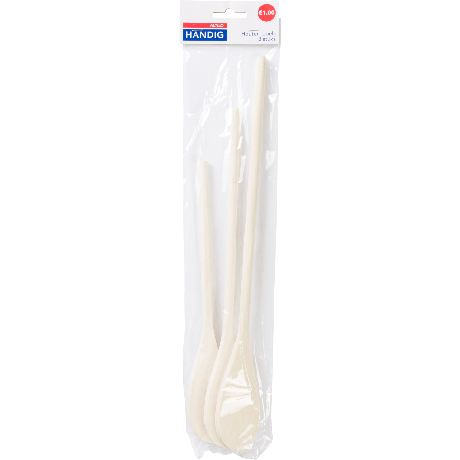 Altijd handig Lepelset hout