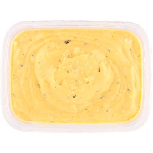 Foto van 1 de Beste Surinaamse vrije uitloopei salade op witte achtergrond