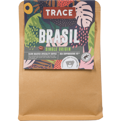 Foto van Trace Filterkoffie brasil op witte achtergrond