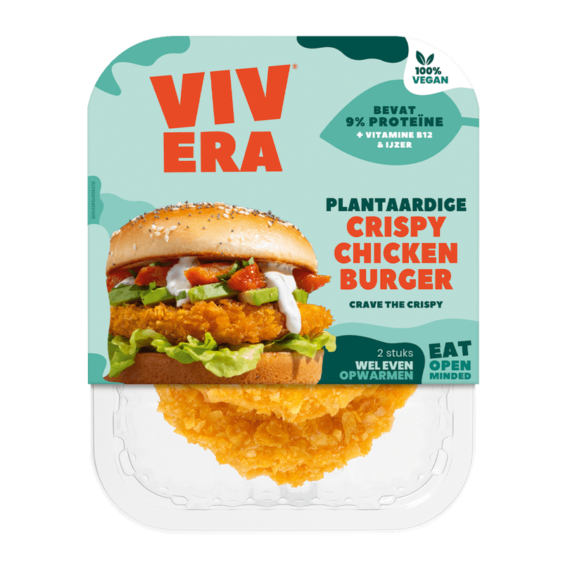 Vivera Chickenburger crispy 2 st.