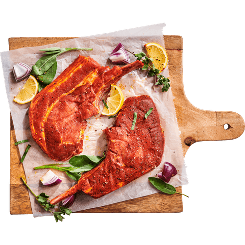 Foto van DekaVers Varkensribroast op witte achtergrond