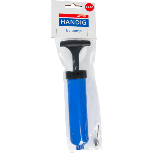 Foto van Altijd handig Balpomp 14cm op witte achtergrond