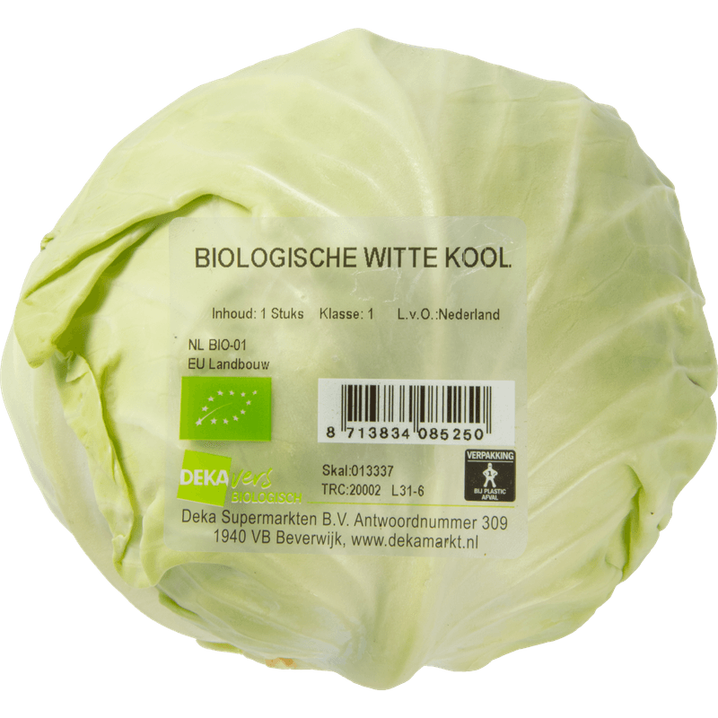 DekaVers Biologisch Biologische witte kool