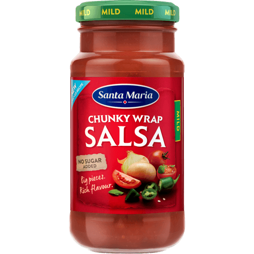 Foto van Santa Maria Wrap salsa mild op witte achtergrond