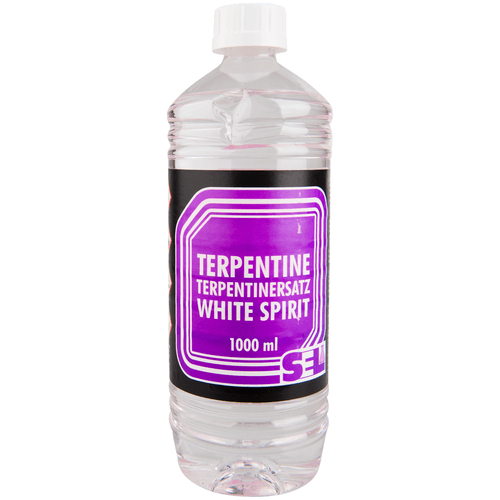 Foto van Sel Terpentine op witte achtergrond