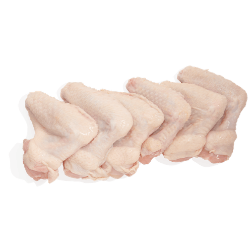 Foto van DekaVers Scharrel kipvleugels 6 stuks op witte achtergrond