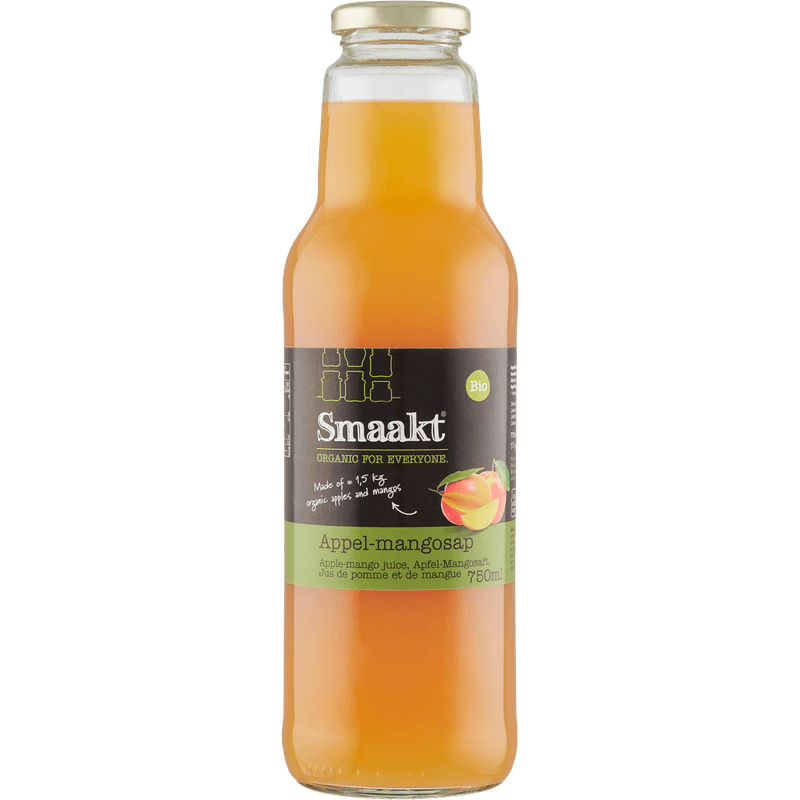 Smaakt Bio Appel-Mangosap 750 ml