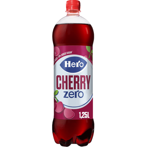Foto van Hero Cherry zero op witte achtergrond