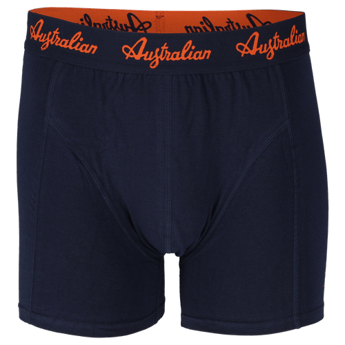 Foto van Australian herenboxershorts op witte achtergrond