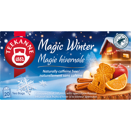Foto van Teekanne Thee magic winter europe kop 20 zk op witte achtergrond