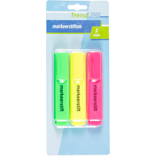 Foto van Sorbo Highlighters markeerstiften op witte achtergrond