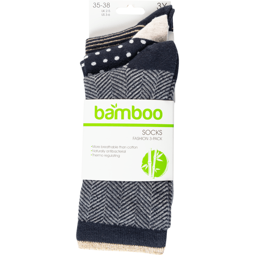 Foto van Non food Bamboe damessokken Gekleurd op witte achtergrond