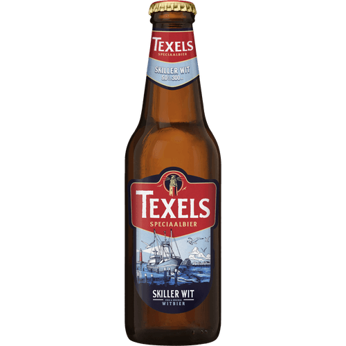 Foto van Texels Wit op witte achtergrond