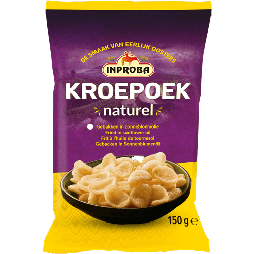 Foto van Inproba Kroepoek naturel op witte achtergrond