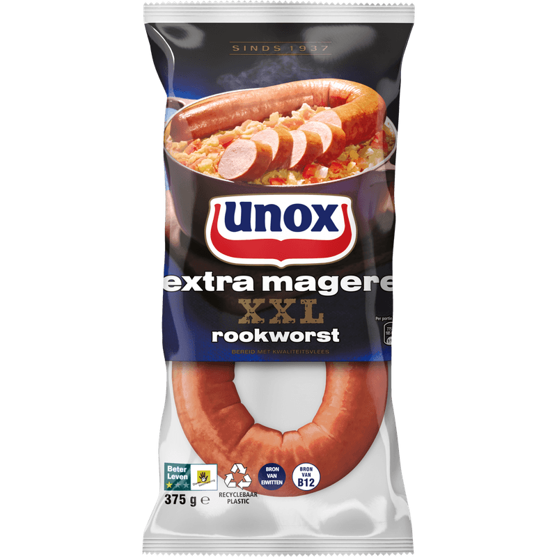 Unox Rookworst mager XXL