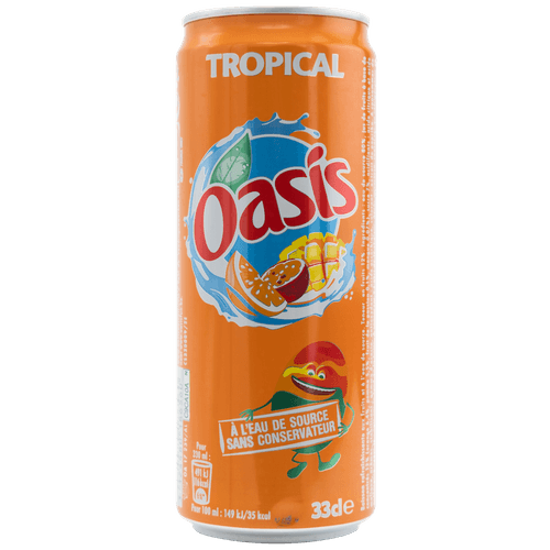 Foto van Oasis Tropical op witte achtergrond