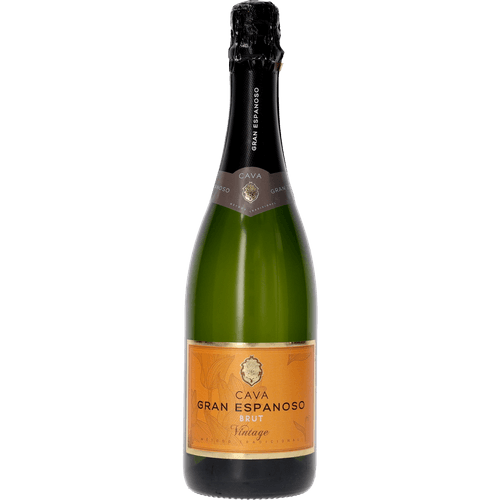 Foto van Gran Espanoso Cava Brut op witte achtergrond