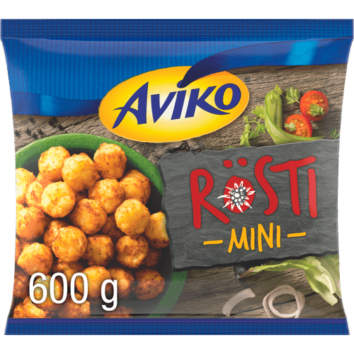 Foto van Aviko Rösti Rondjes Mini op witte achtergrond