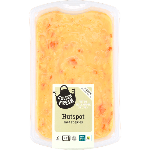 Foto van Hutspot op witte achtergrond