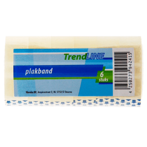 Foto van Sorbo Plakband 25mtr. 6st. op witte achtergrond