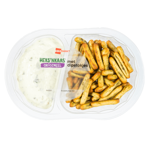 Foto van DekaMarkt Heks n kaas met pestosticks op witte achtergrond