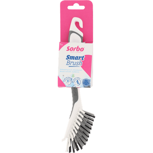 Foto van Sorbo Afwasborstel plastic op witte achtergrond