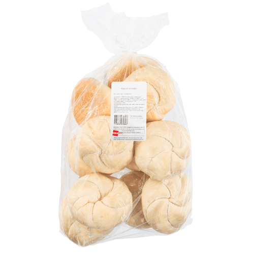 Foto van DekaVers Kaiserbroodjes wit op witte achtergrond