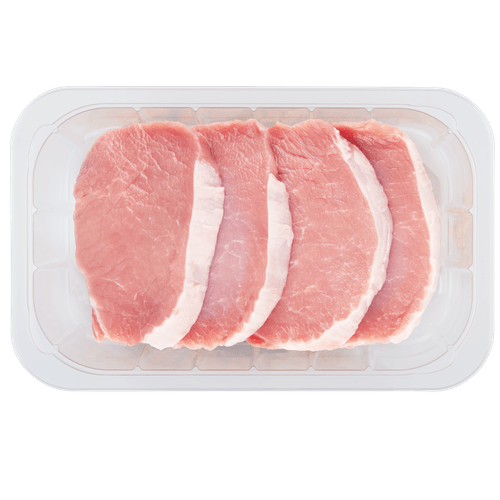 Foto van DekaVers Varkensfiletlapjes 4 stuks op witte achtergrond