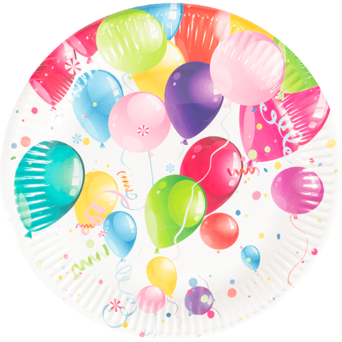 Foto van Non food Servetten ballonnen 3 laags op witte achtergrond