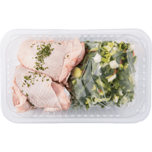 Foto van DekaVers Scharrel kipsoeppakket op witte achtergrond