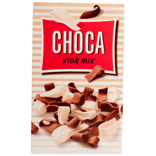 Foto van Choca Chocoladevlokken mix op witte achtergrond