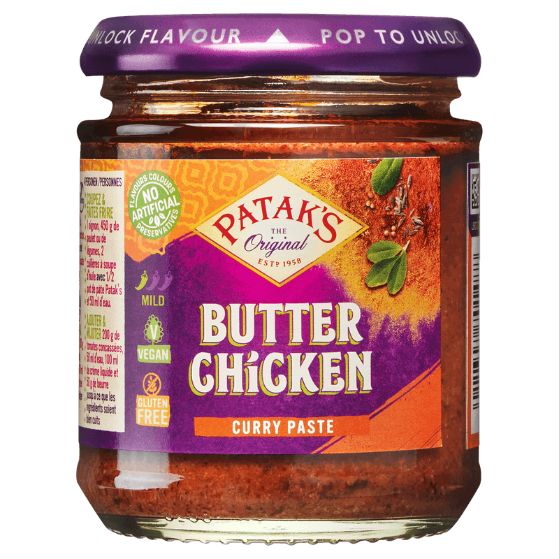 Patak's Butter chicken kruidenpasta